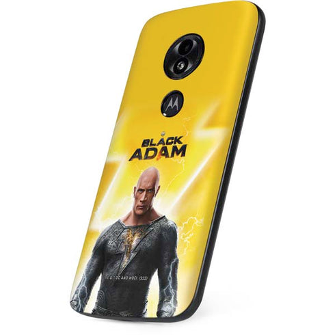 DC Comics Black Adam Movie Charcater Poster Moto E5 Play Skin